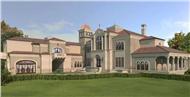 Color Rendering for Luxury Home Plans.
