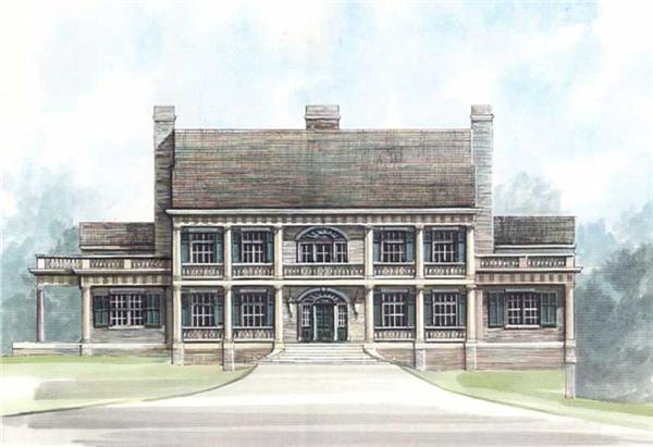 Main image for house plan # 16191