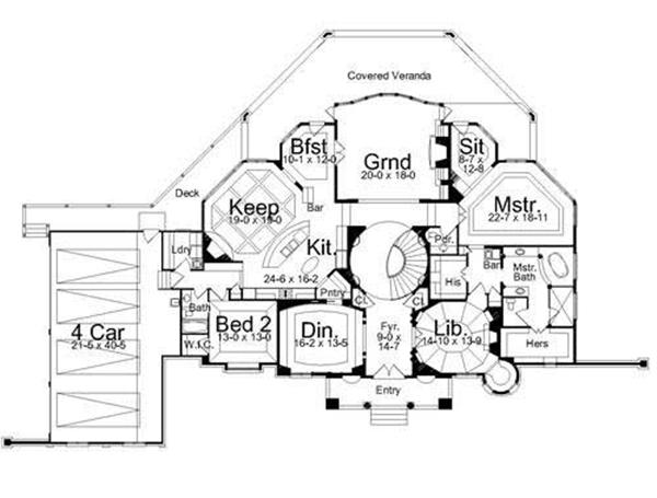 Floor Plan First Story