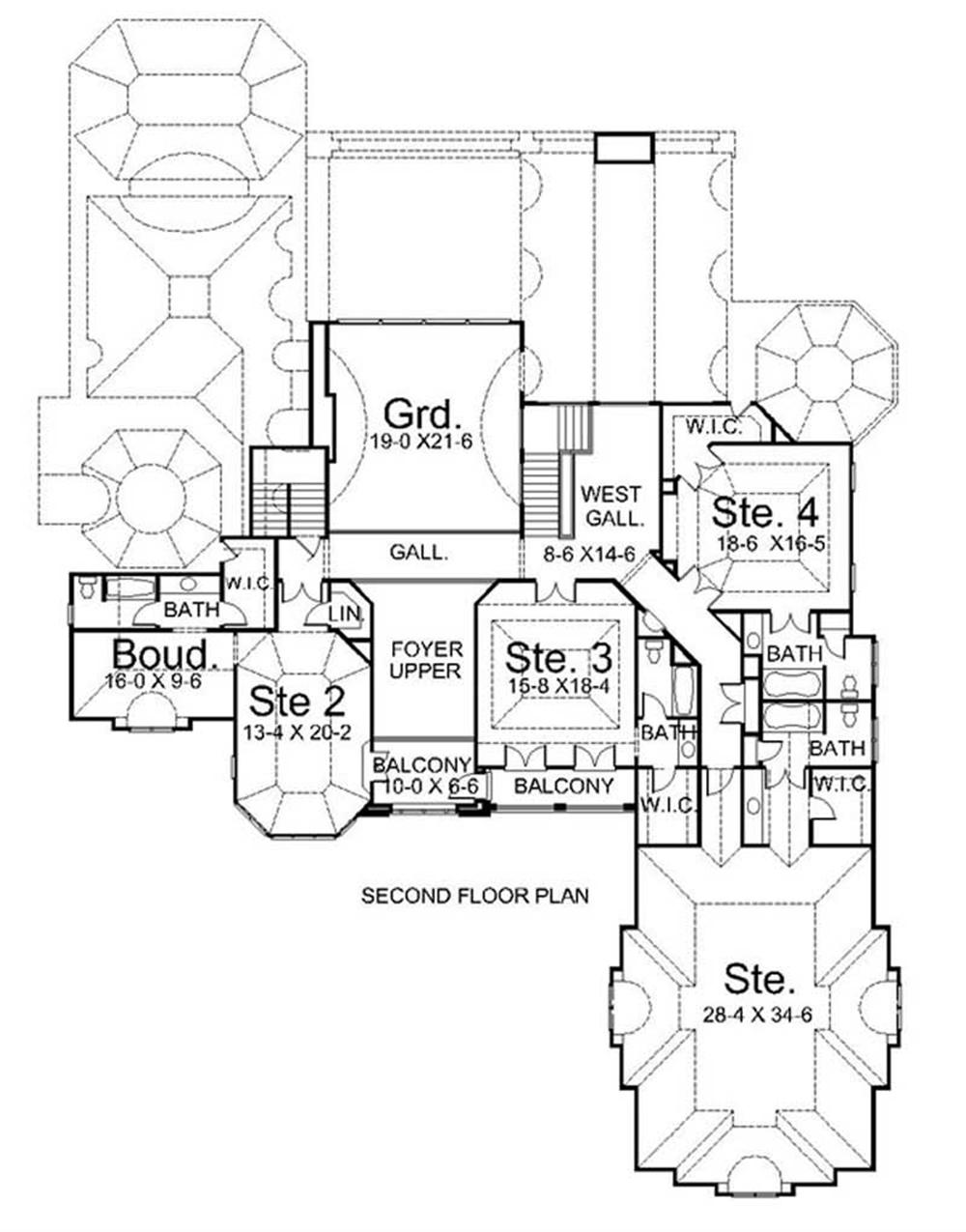 SECOND FLOOR PLAN