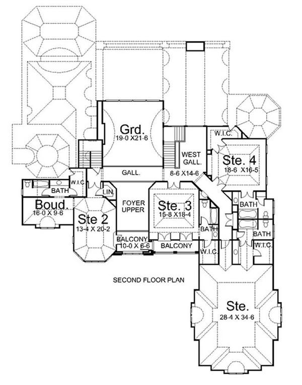 SECOND FLOOR PLAN