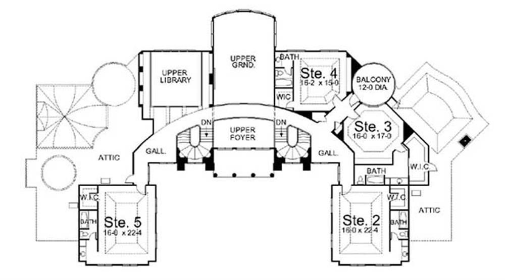SECOND FLOOR PLAN