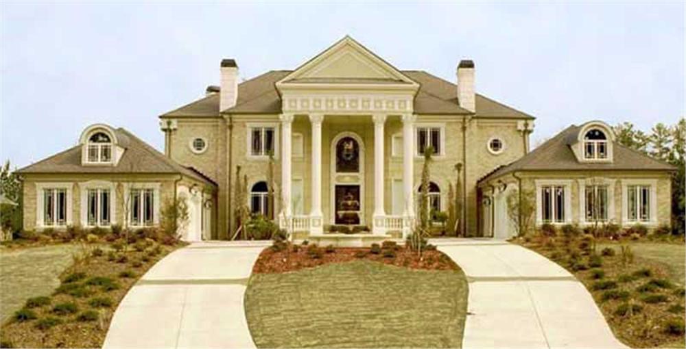 House Plan front photo