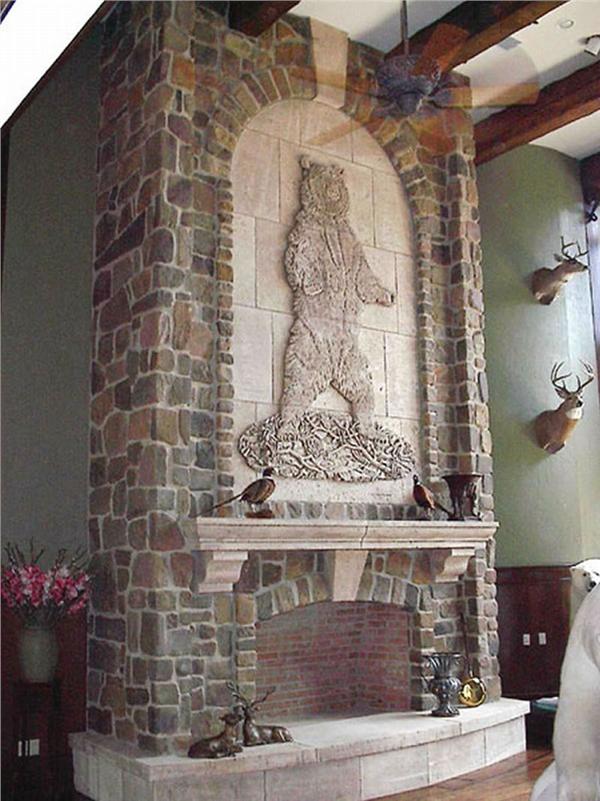 FIREPLACE DETAIL