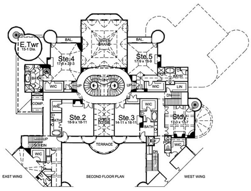 SECOND FLOOR PLAN