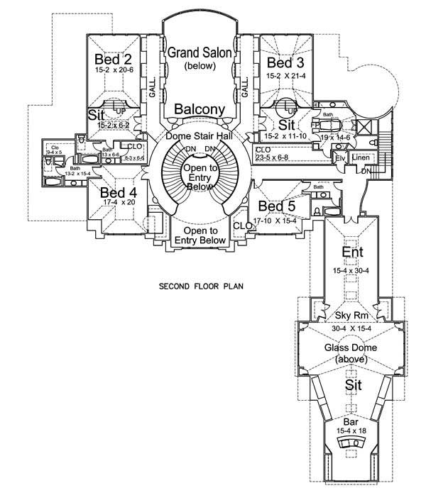 Floor Plan Second Story
