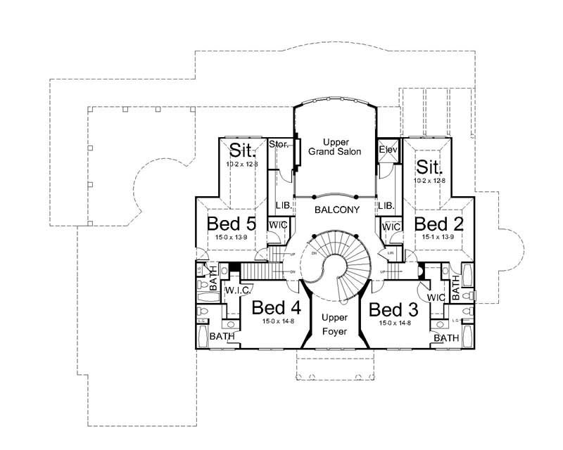 SECOND FLOOR PLAN