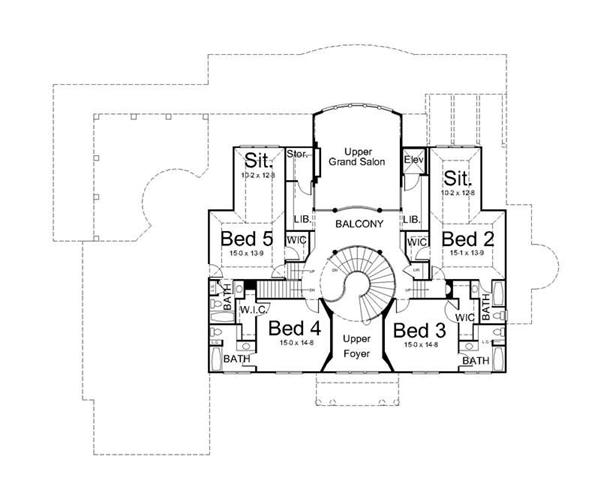 SECOND FLOOR PLAN