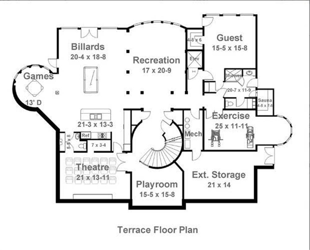 Floor Plan Basement