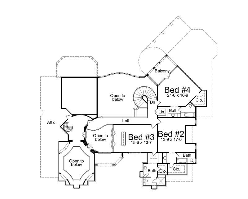 SECOND FLOOR PLAN