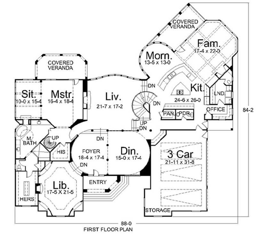 MAIN FLOOR PLAN