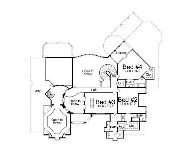 SECOND FLOOR PLAN