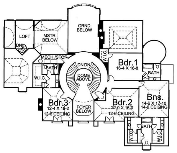 SECOND FLOOR PLAN