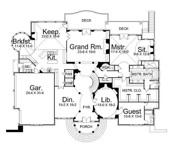 MAIN FLOOR PLAN