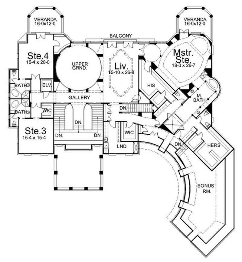 SECOND FLOOR PLAN