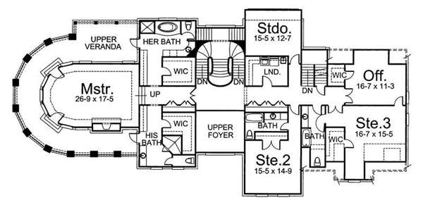 SECOND FLOOR PLAN