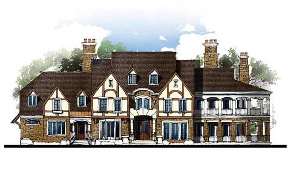 Home Plan Rendering