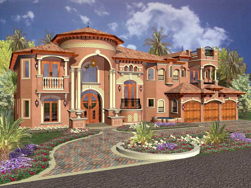 Luxury Home with 6 Bdrms, 6664 Sq Ft | Floor Plan #107-1011