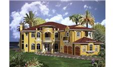 Luxury House Plans AA6714-0270 color image.