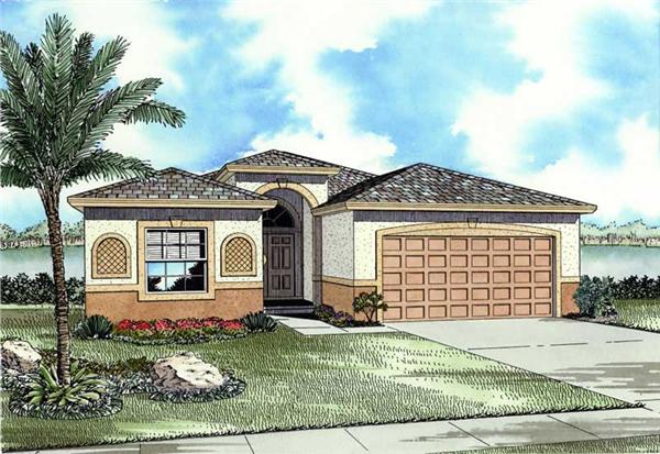 House Plan AA-1619-9401 Front Elevation