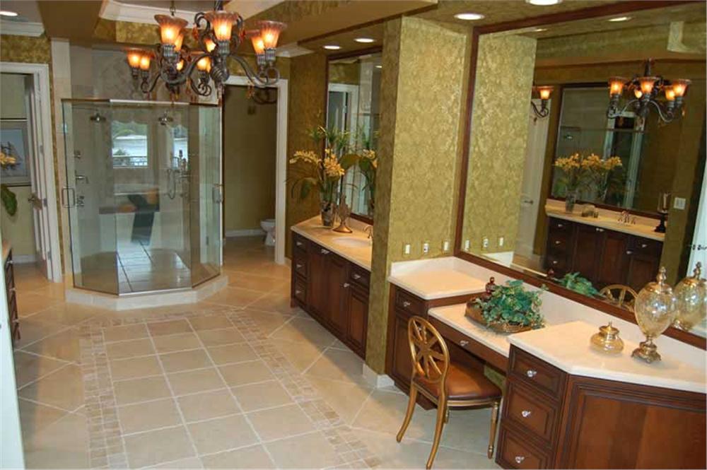 This image shows the beautiful interior of the house plan.