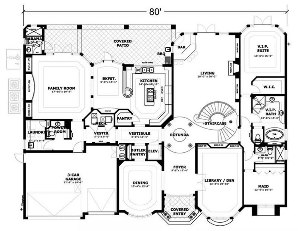 FIRST LEVEL FLOOR PLAN