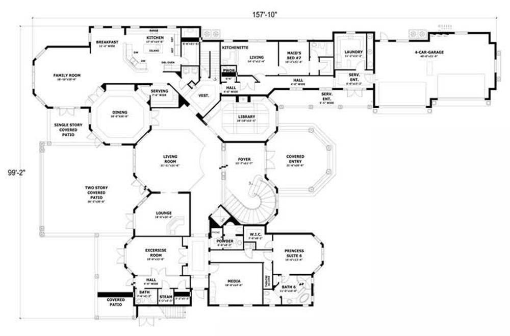 FIRST LEVEL FLOOR PLAN