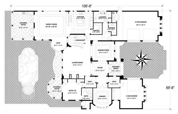 FIRST LEVEL FLOOR PLAN