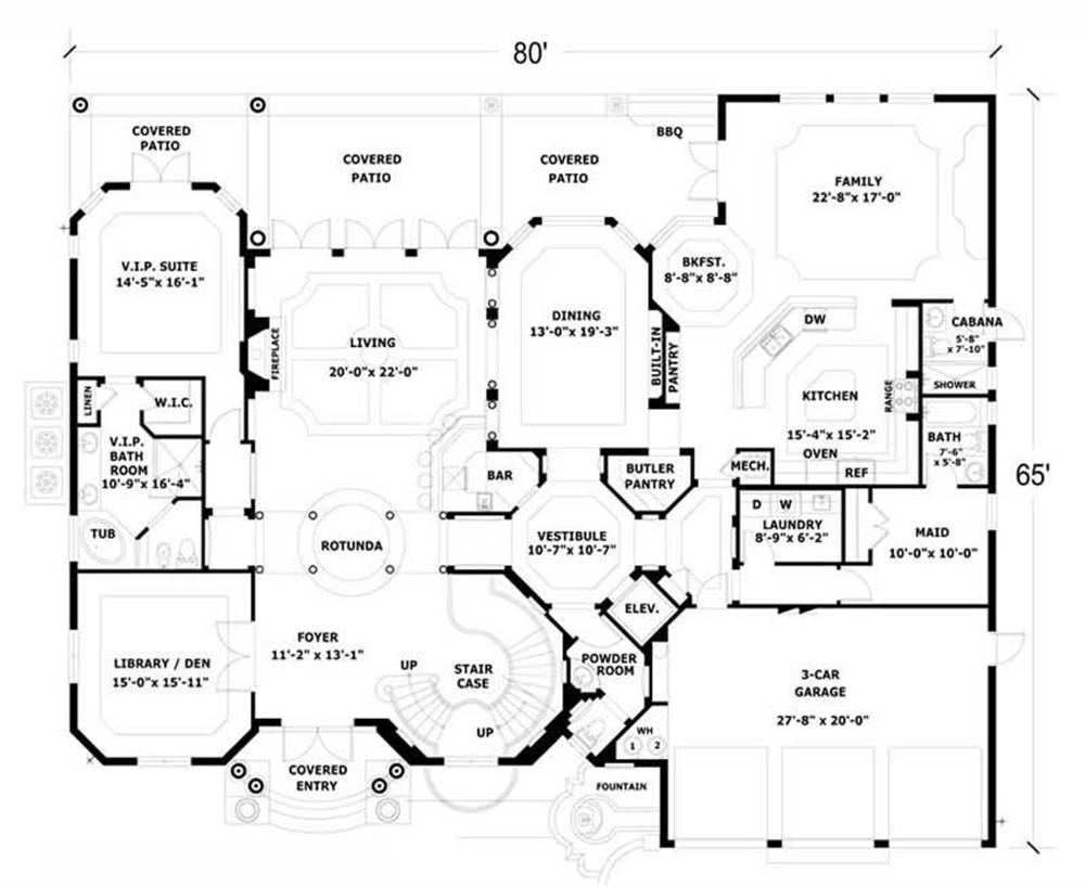 FIRST LEVEL FLOOR PLAN