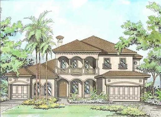 Main image for house plan # 9781