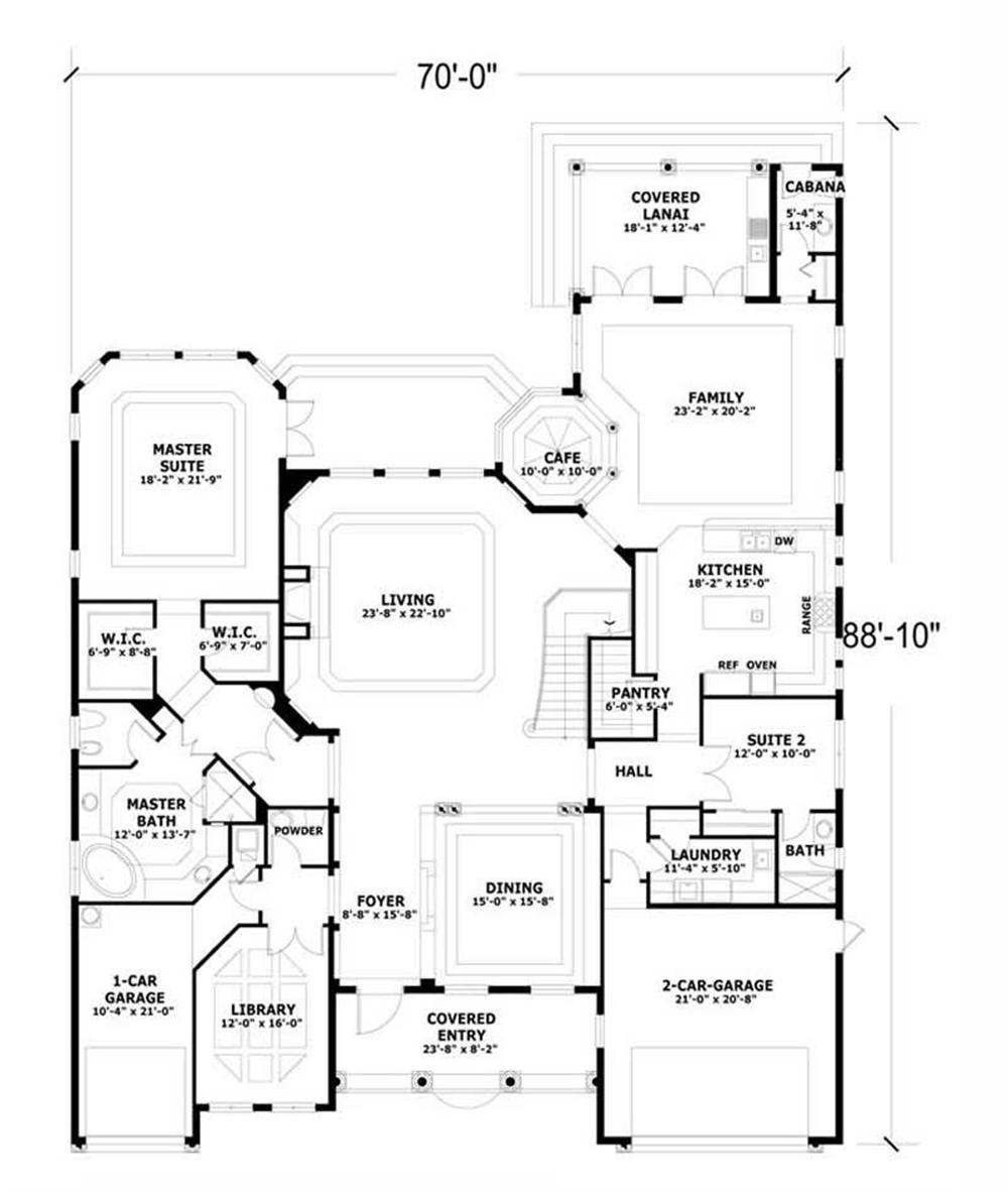 FIRST LEVEL FLOOR PLAN
