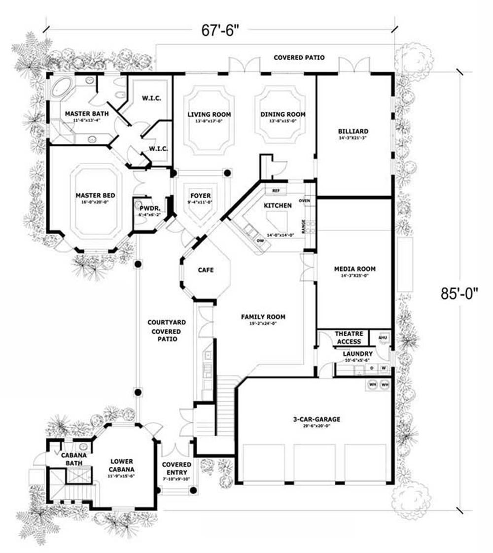 FIRST LEVEL FLOOR PLAN