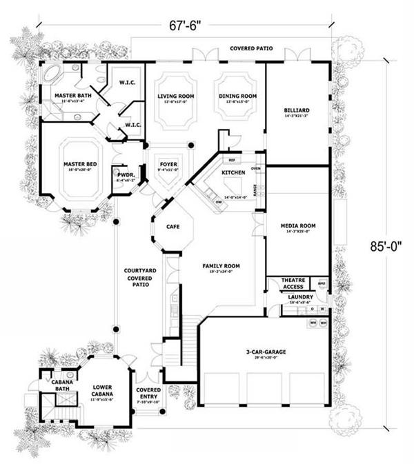 FIRST LEVEL FLOOR PLAN