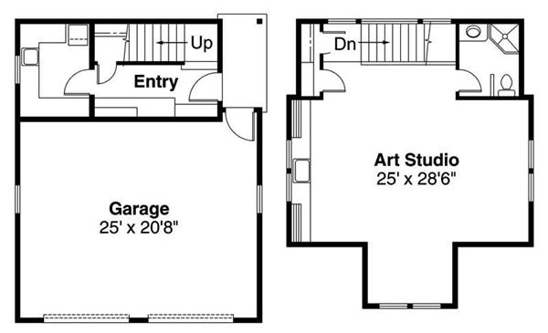 Garage Floor Plan ADI-20-007