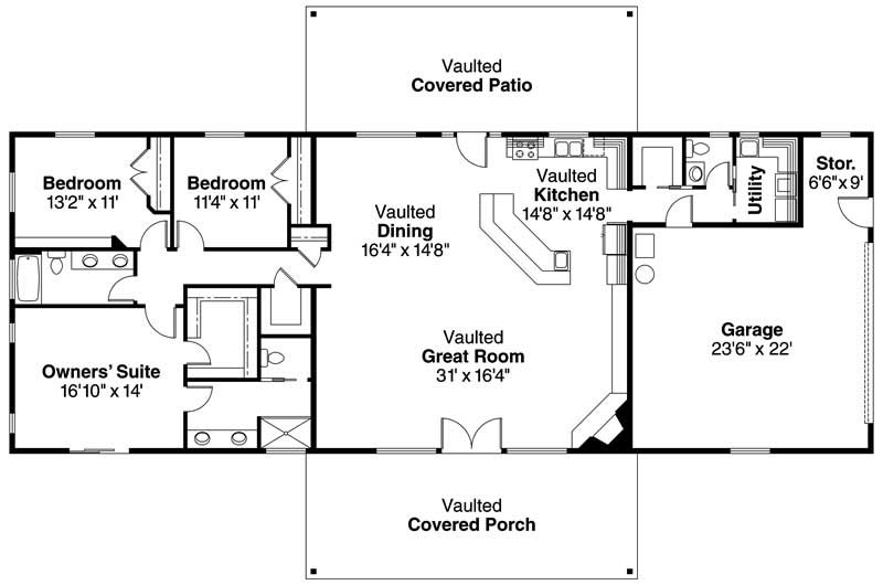 Floor Plan First Story