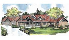 The main image for Country House Plans # ADI30-634