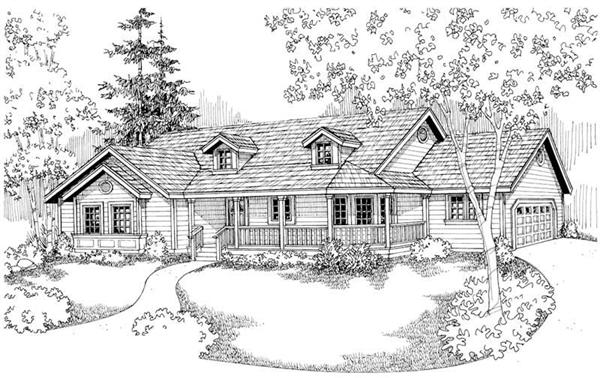 Main Elevation for Briarton