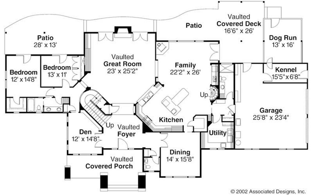 First Floor Floor Plan for Timberfield