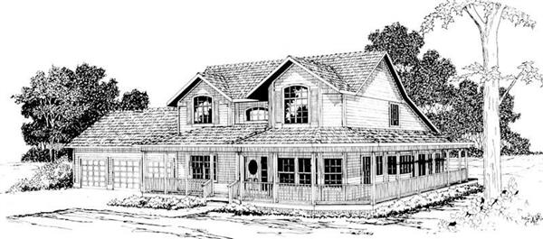 Main image for house plan # 3006