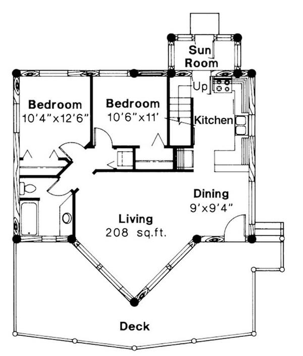 First Floor Floor Plan for Sylvan