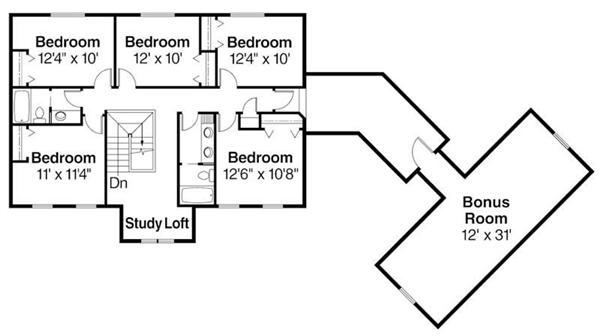 Lansford Second Floor