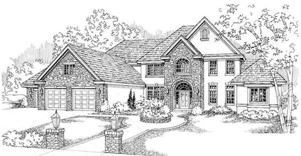 Main Elevation for ADI30-306 Avalon