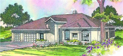 Main image for house plan # 2895