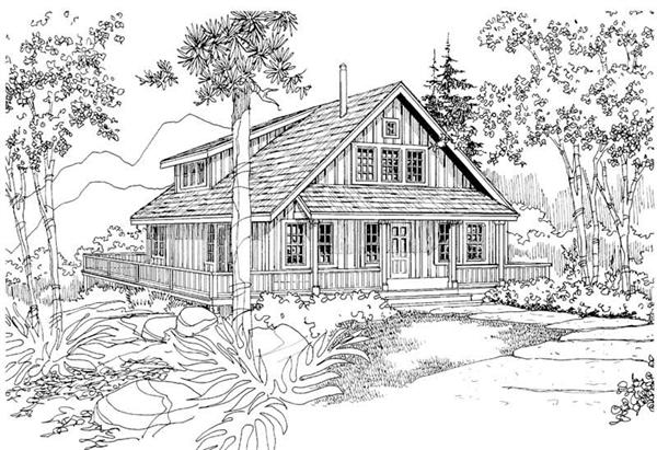 Main Elevation for Arden