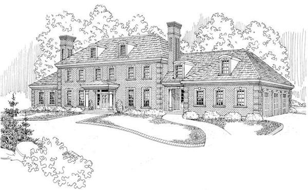 Main Elevation for ADI30-313 Edgewood