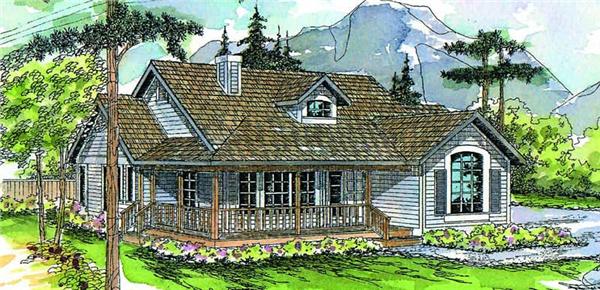 Main image for house plan # 2839