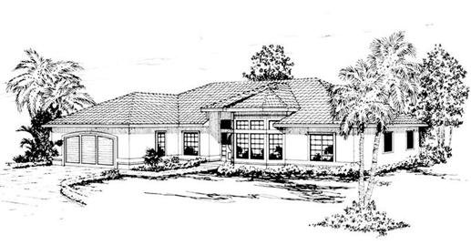 Main image for house plan # 3145