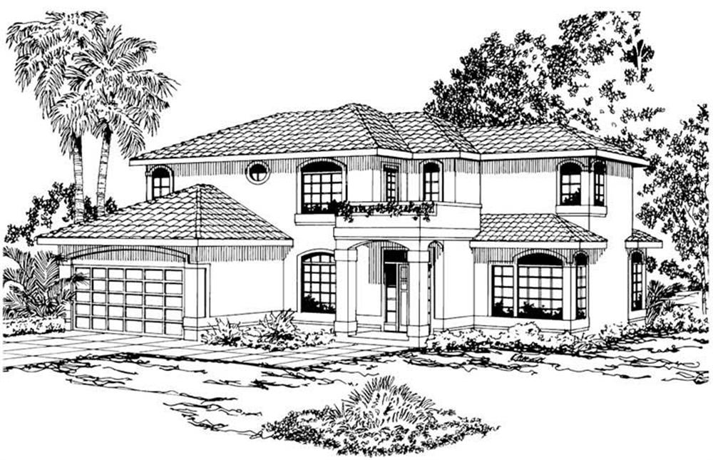 Main Elevation for Bellaire