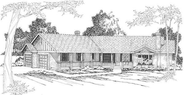 Main image for house plan # 3098