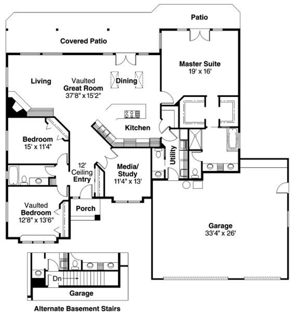 Floor Plan First Story